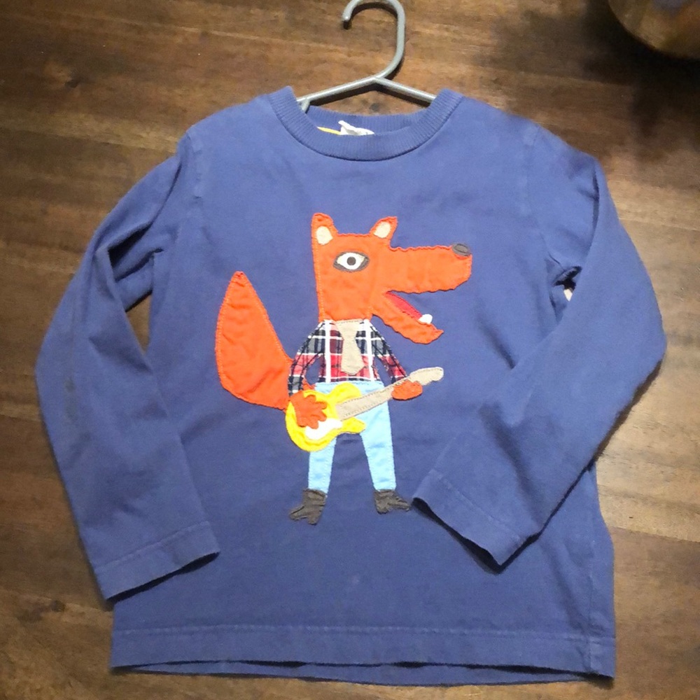 Mini boden long sleeve tshirt